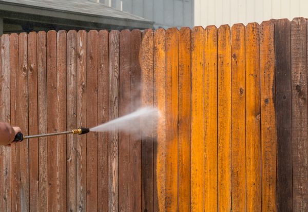 Cost of Fence Power Washing in Naperville