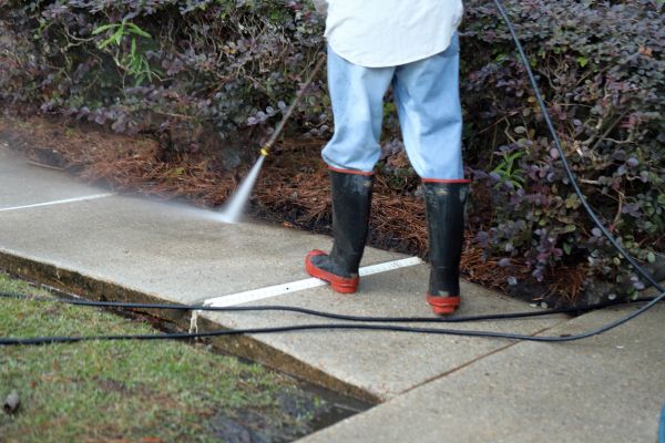 Cost of Sidewalk Washing in Naperville