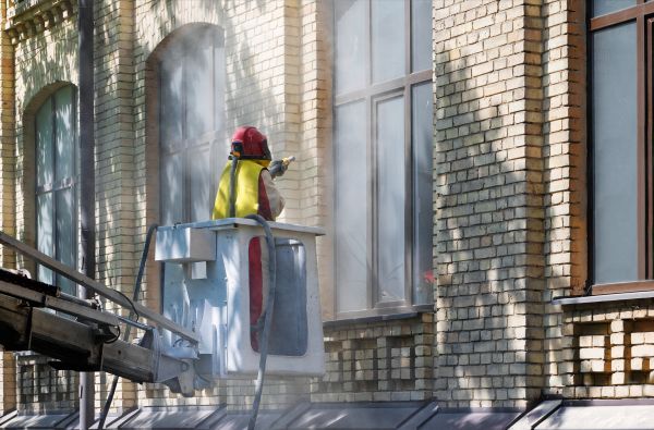 Brick Facade Cleaning in Naperville