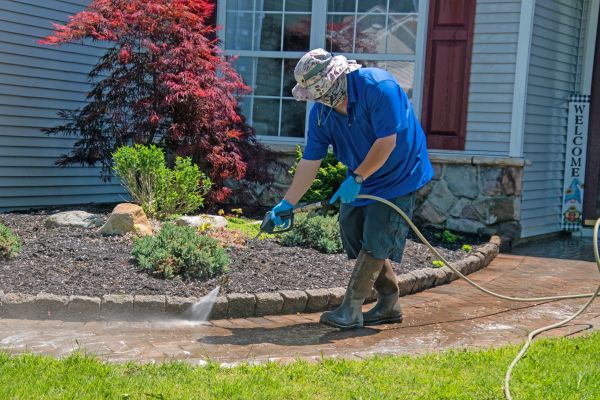 Brick Walkway Cleaning in Naperville