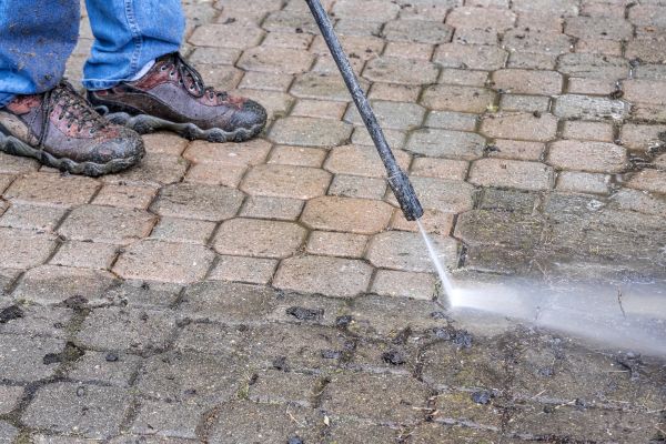 Stone Patio Cleaning in Naperville