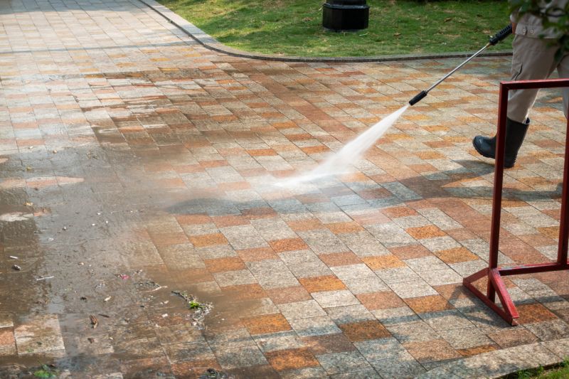 Cleaning of a Residential Patio