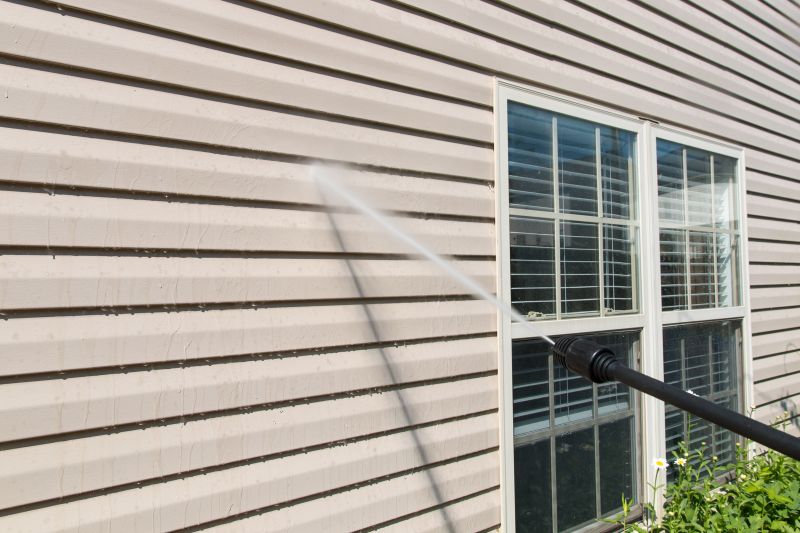 Completed Power Washing of a Home Exterior